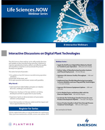 Dowload the brochure to learn more about the topics and information available in this series.